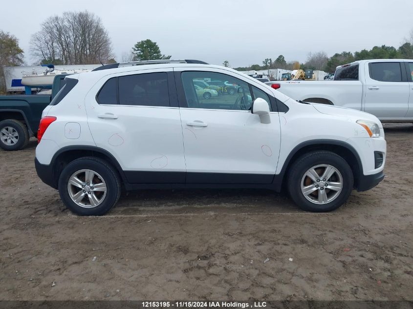 2014 Chevrolet Trax VIN: 3GNCJPSB3EL167584 Lot: 12153195