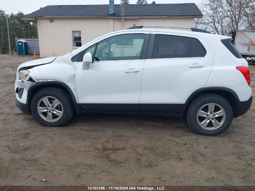 2014 Chevrolet Trax VIN: 3GNCJPSB3EL167584 Lot: 12153195