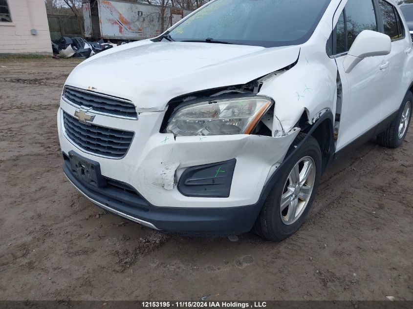 2014 Chevrolet Trax VIN: 3GNCJPSB3EL167584 Lot: 12153195