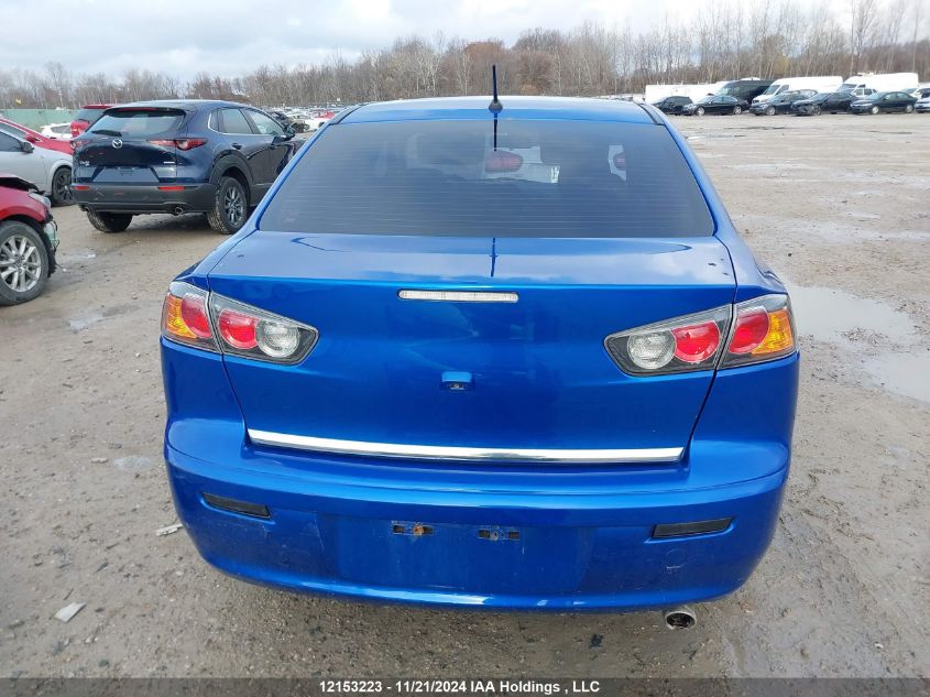 2016 Mitsubishi Lancer VIN: JA32V2FW0GU600942 Lot: 12153223