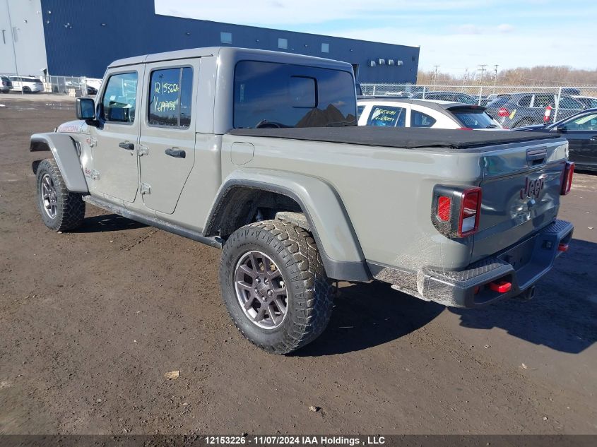 2021 Jeep Gladiator Rubicon VIN: 1C6JJTBG7ML617758 Lot: 12153226