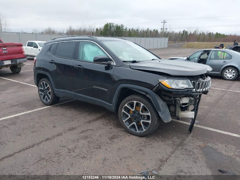 2018 Jeep Compass Limited VIN: 3C4NJDCB1JT412908 Lot: 12153246