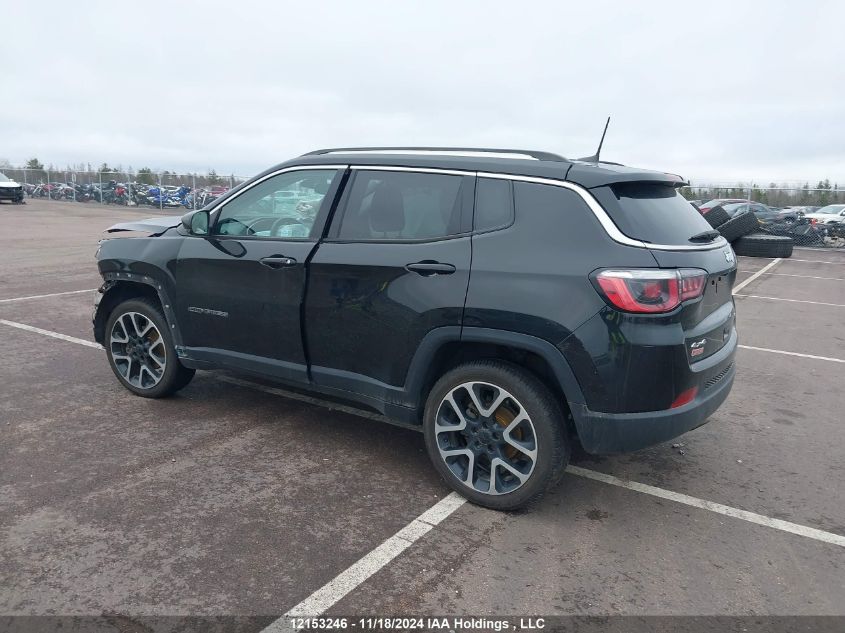 2018 Jeep Compass Limited VIN: 3C4NJDCB1JT412908 Lot: 12153246