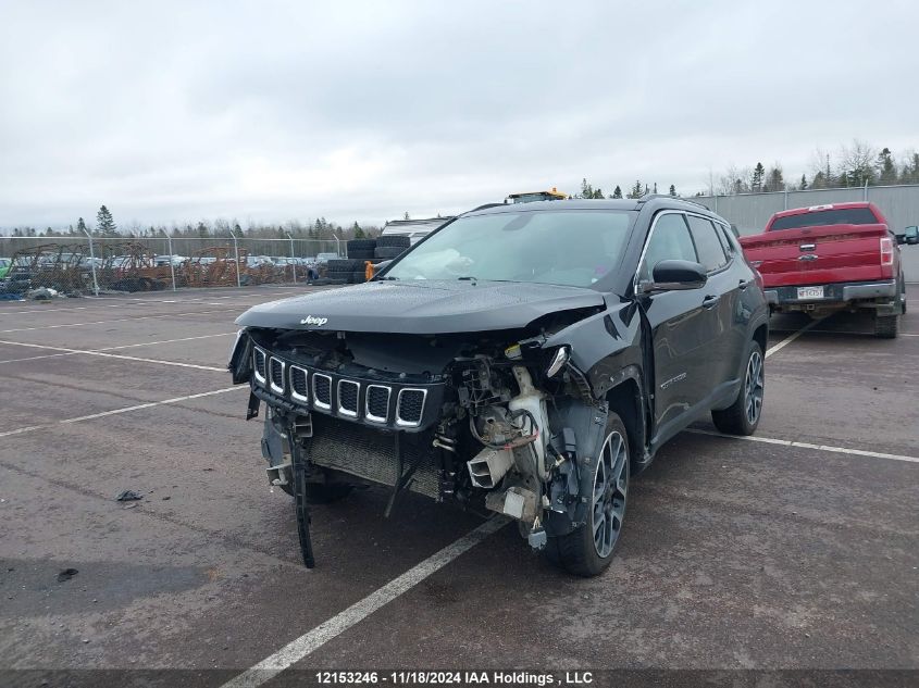 2018 Jeep Compass Limited VIN: 3C4NJDCB1JT412908 Lot: 12153246