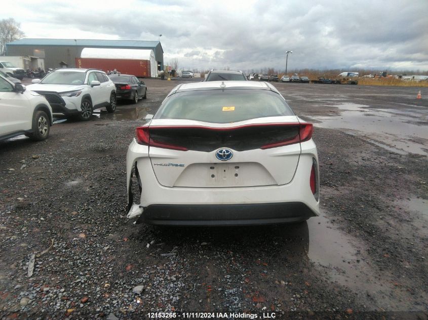 2020 Toyota Prius Prime Upgrade VIN: JTDKARFPXL3129980 Lot: 12153265