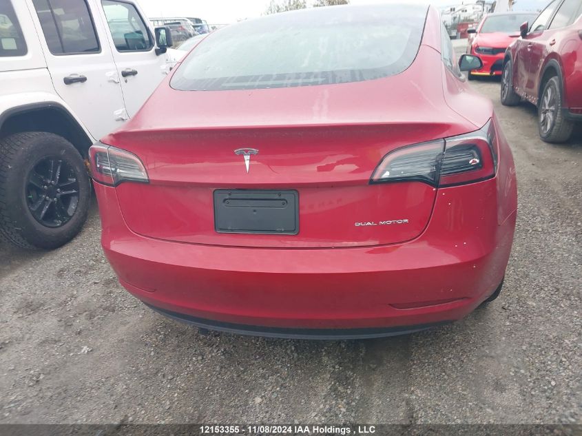 2023 Tesla Model 3 VIN: 5YJ3E1EBXPF699051 Lot: 12153355