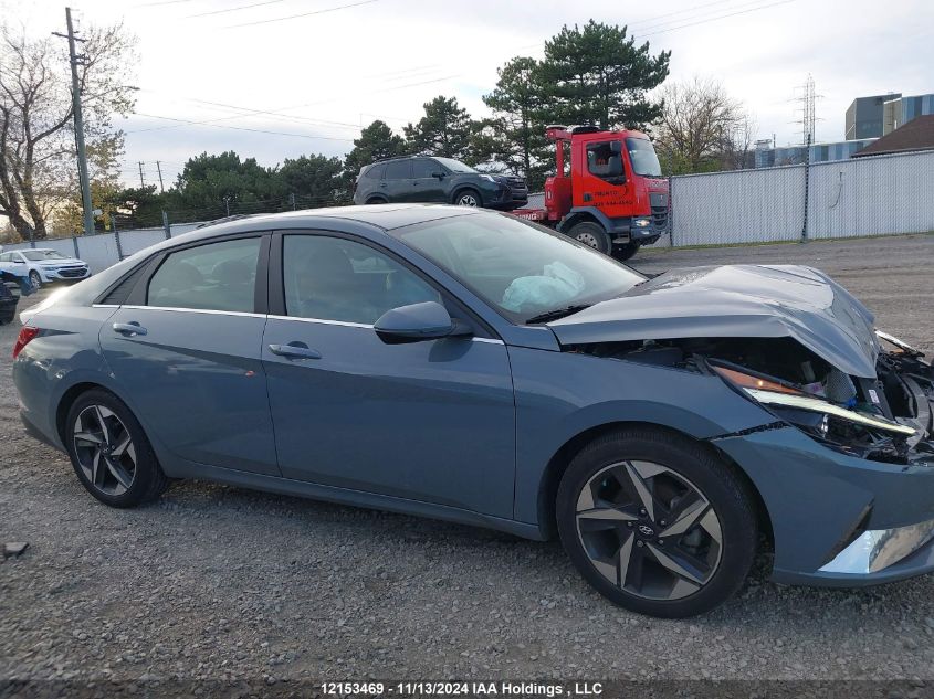 2021 Hyundai Elantra Sel VIN: KMHLN4AG6MU123331 Lot: 12153469