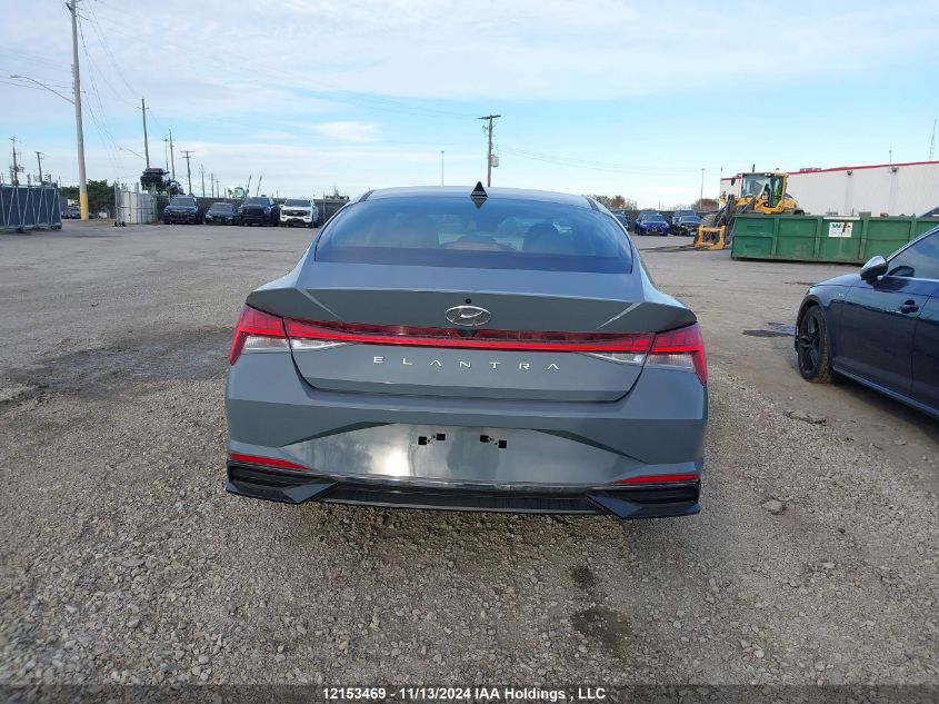 2021 Hyundai Elantra Sel VIN: KMHLN4AG6MU123331 Lot: 12153469