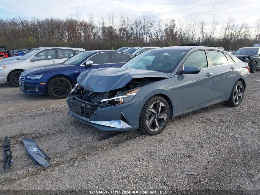 2021 Hyundai Elantra Sel VIN: KMHLN4AG6MU123331 Lot: 12153469