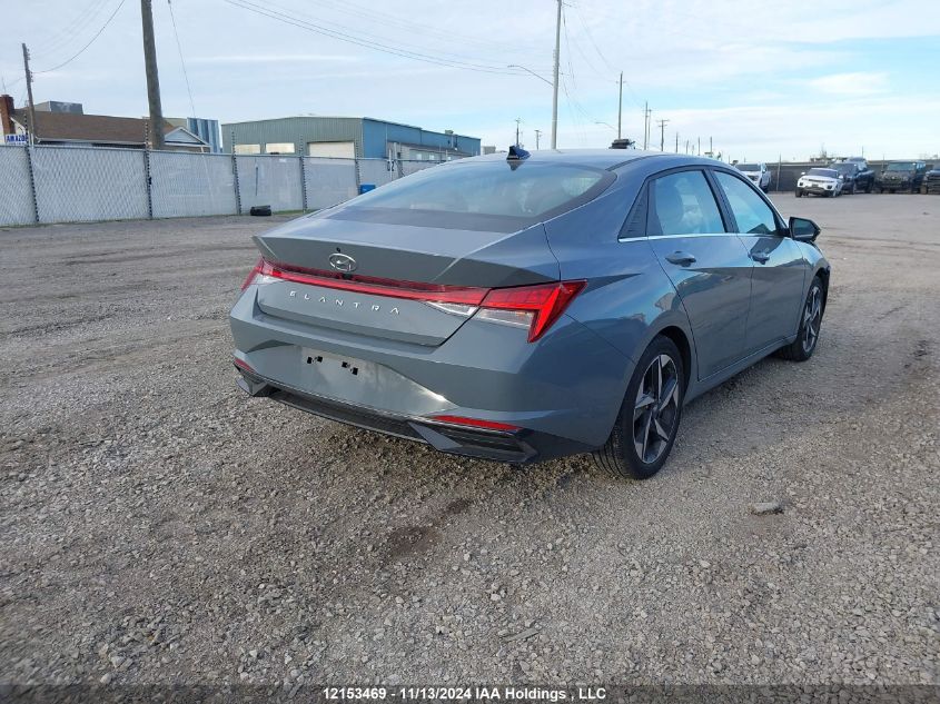 2021 Hyundai Elantra Sel VIN: KMHLN4AG6MU123331 Lot: 12153469