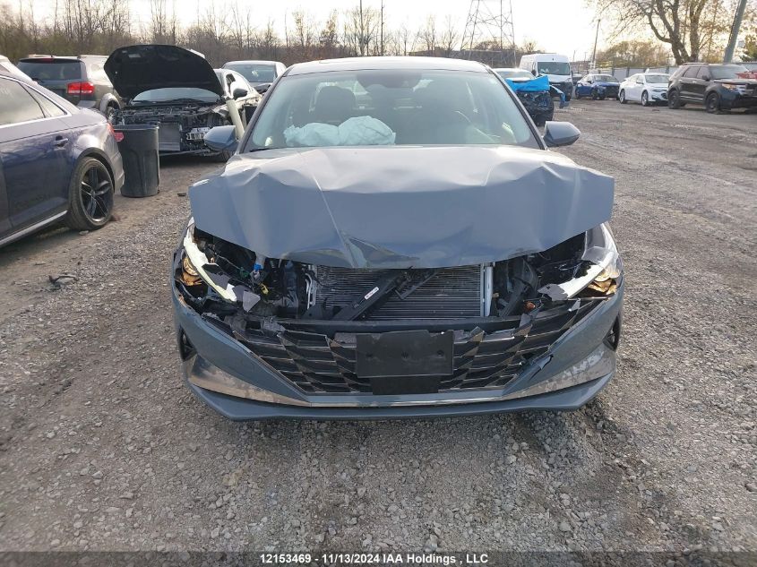 2021 Hyundai Elantra Sel VIN: KMHLN4AG6MU123331 Lot: 12153469