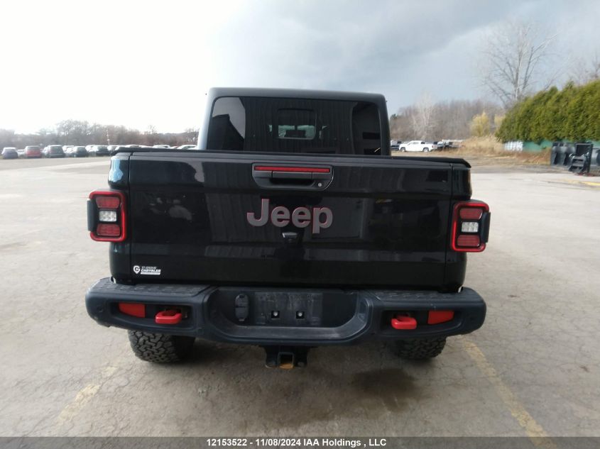 2020 Jeep Gladiator Rubicon VIN: 1C6JJTBG4LL190408 Lot: 12153522