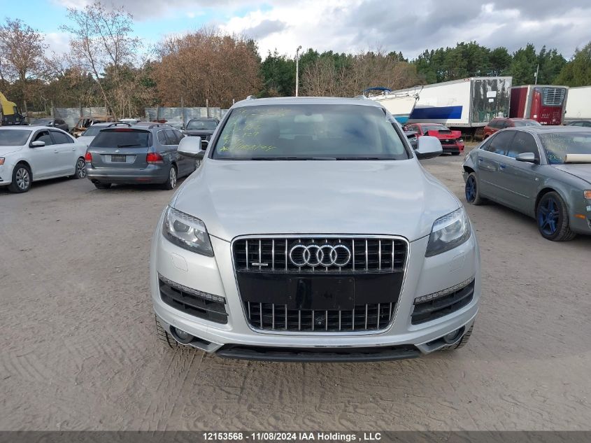 2013 Audi Q7 VIN: WA1VGCFE9DD013103 Lot: 12153568