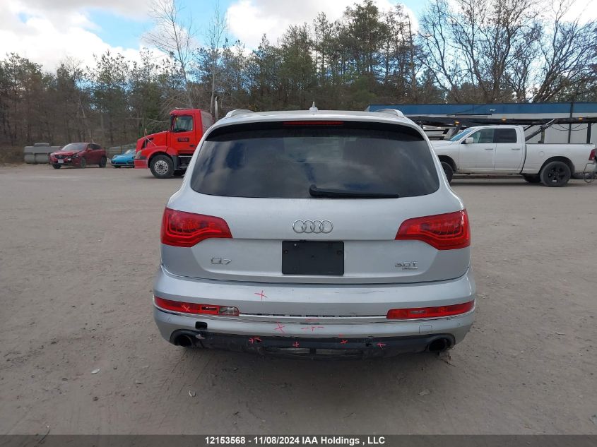 2013 Audi Q7 VIN: WA1VGCFE9DD013103 Lot: 12153568