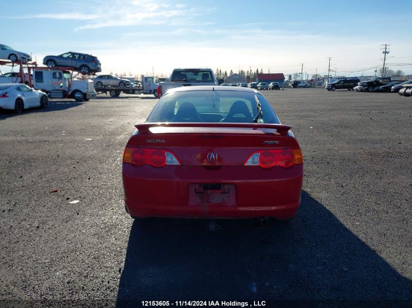 2002 Acura Rsx VIN: JH4DC54892C807297 Lot: 12153605