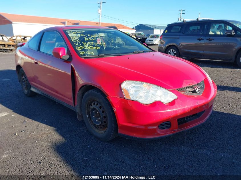 2002 Acura Rsx VIN: JH4DC54892C807297 Lot: 12153605