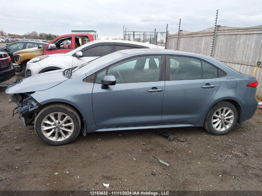 2021 Toyota Corolla Le VIN: 5YFBPMBE0MP150738 Lot: 12153632