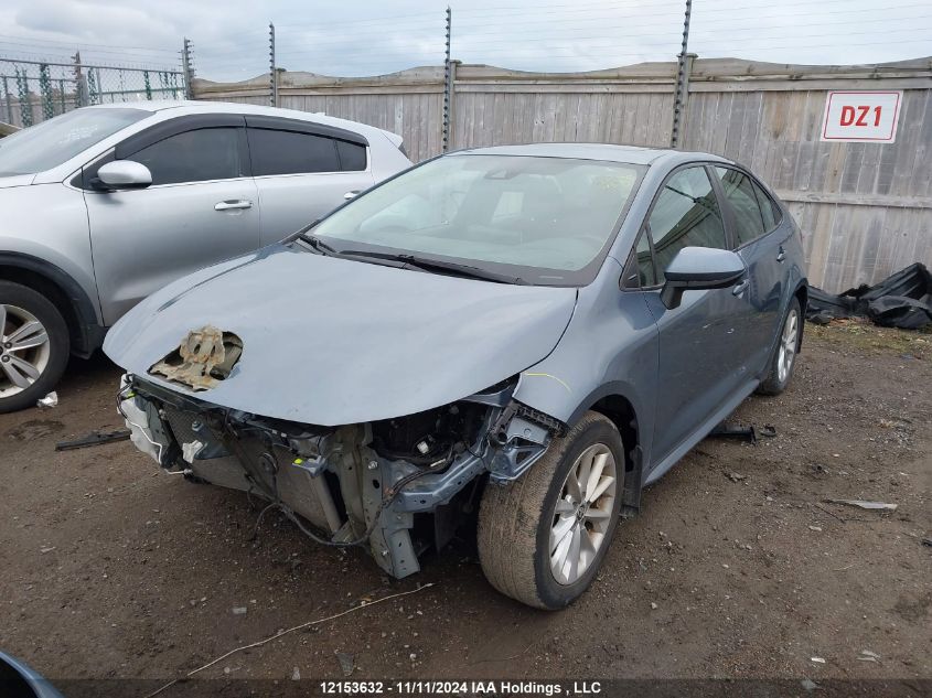 2021 Toyota Corolla Le VIN: 5YFBPMBE0MP150738 Lot: 12153632