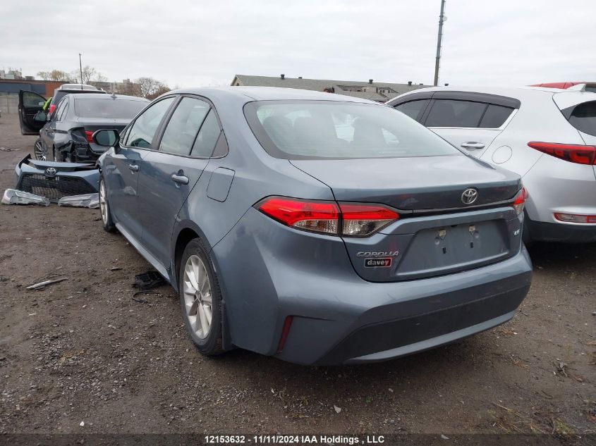 2021 Toyota Corolla Le VIN: 5YFBPMBE0MP150738 Lot: 12153632