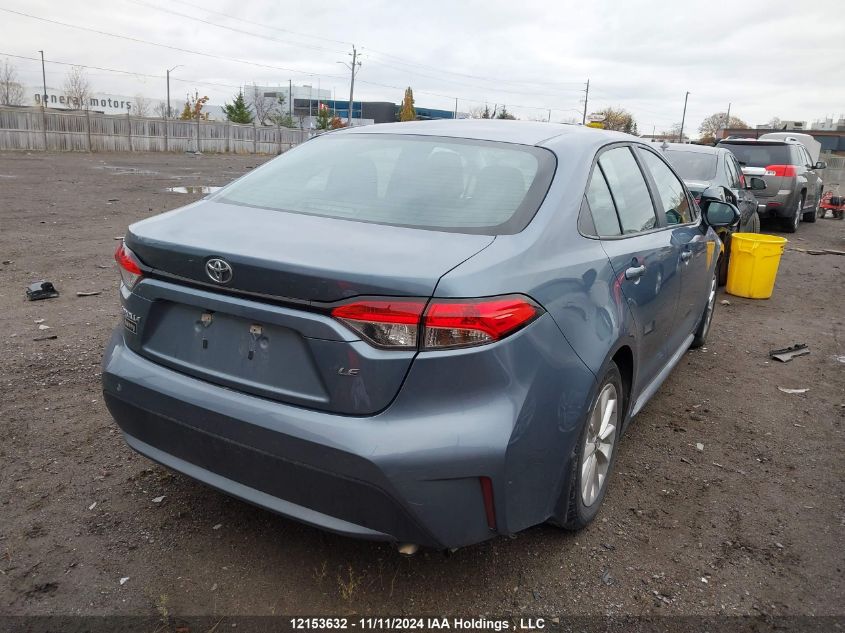 2021 Toyota Corolla Le VIN: 5YFBPMBE0MP150738 Lot: 12153632