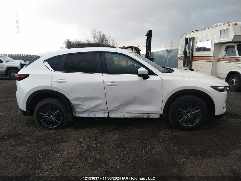 2021 Mazda Cx-5 VIN: JM3KFBBL2M0101998 Lot: 12153637