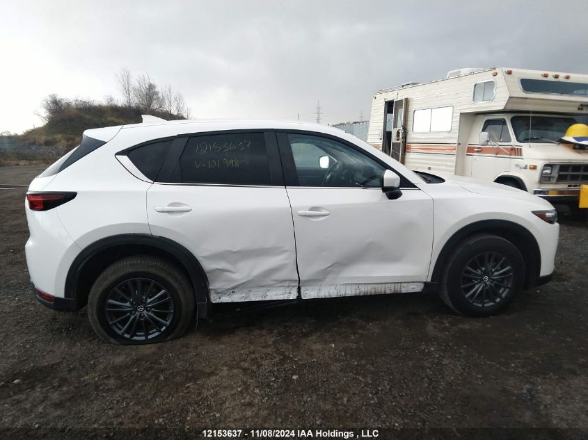 2021 Mazda Cx-5 VIN: JM3KFBBL2M0101998 Lot: 12153637