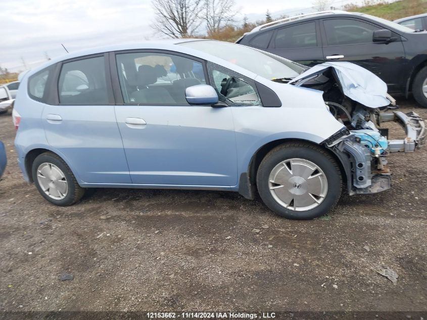 2010 Honda Fit Lx VIN: JHMGE8H57AC806253 Lot: 12153662