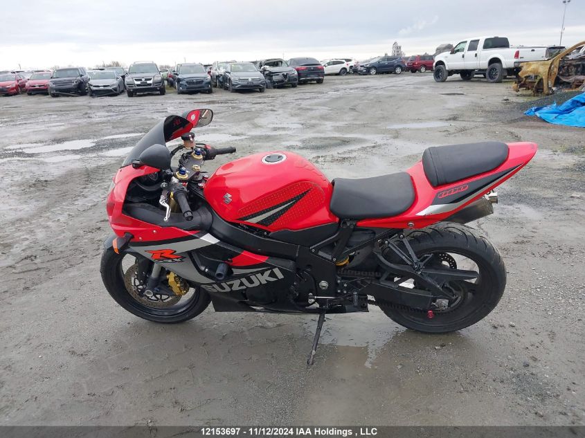 2005 Suzuki Gsx-R600 K VIN: JS1GN7CA352101732 Lot: 12153697