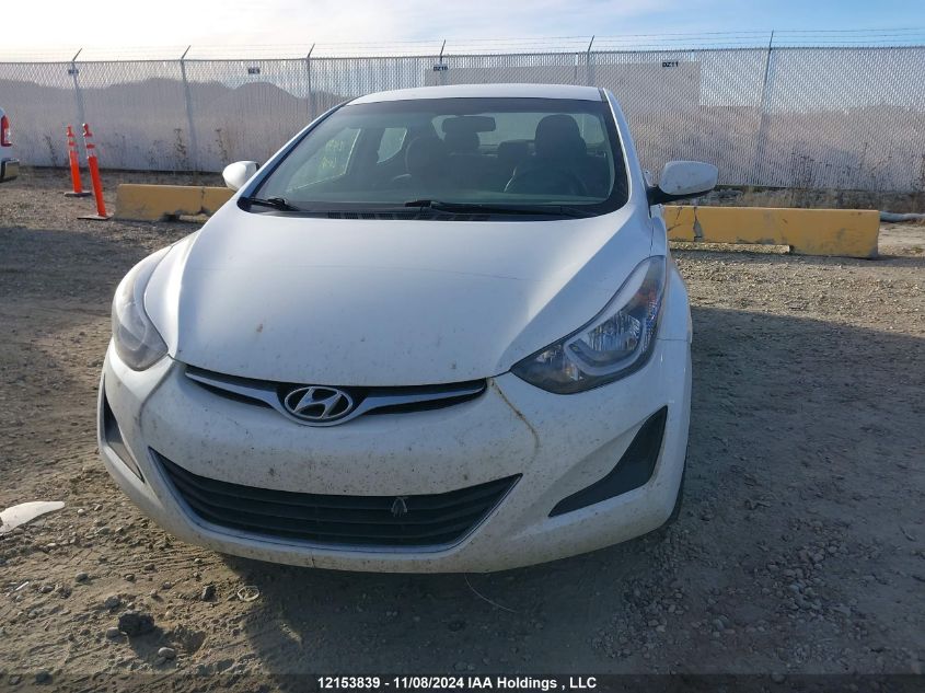 2014 Hyundai Elantra L VIN: 5NPDH4AE4EH518053 Lot: 12153839