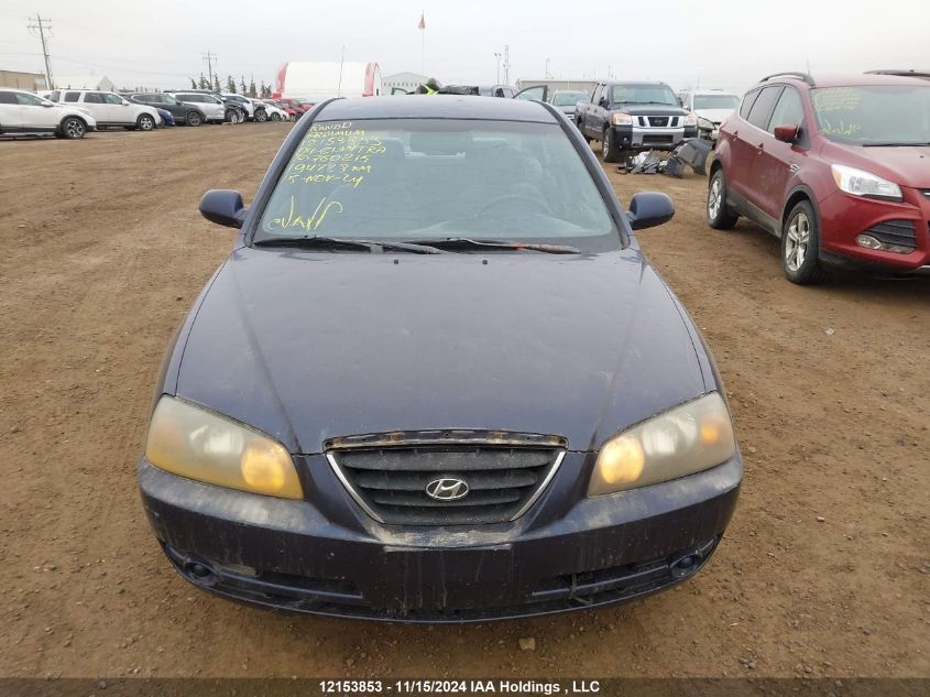 2004 Hyundai Elantra VIN: KMHDN45D74U760216 Lot: 12153853