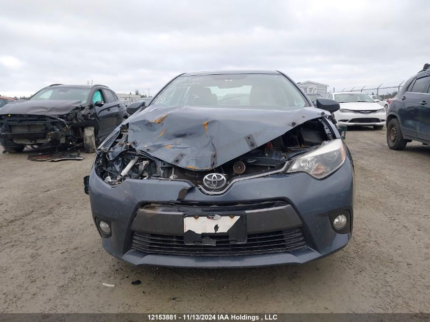 2015 Toyota Corolla L/Le/Le Pls/Prm/S/S Pls VIN: 2T1BURHE0FC434127 Lot: 12153881