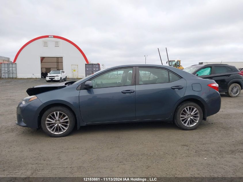 2015 Toyota Corolla L/Le/Le Pls/Prm/S/S Pls VIN: 2T1BURHE0FC434127 Lot: 12153881