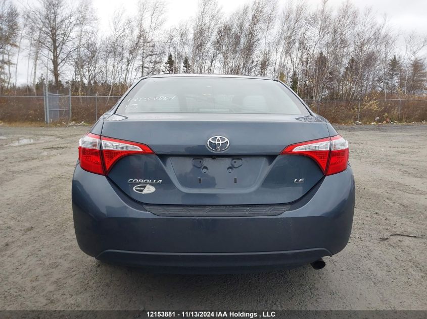 2015 Toyota Corolla L/Le/Le Pls/Prm/S/S Pls VIN: 2T1BURHE0FC434127 Lot: 12153881