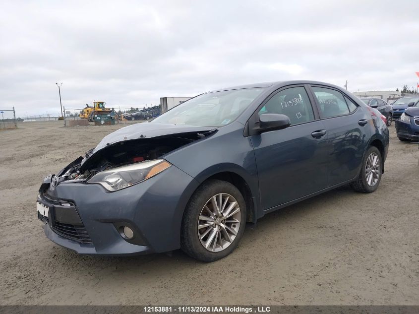 2015 Toyota Corolla L/Le/Le Pls/Prm/S/S Pls VIN: 2T1BURHE0FC434127 Lot: 12153881