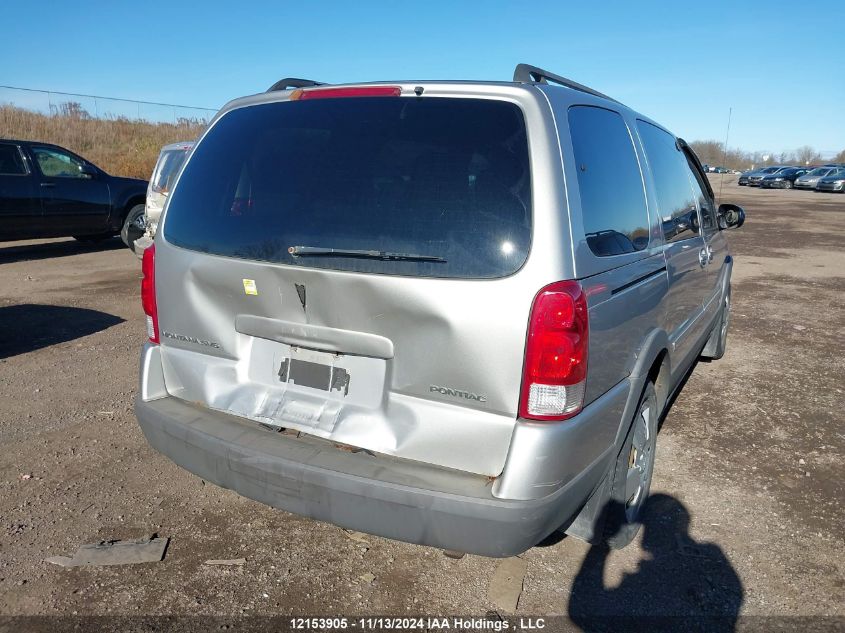 2006 Pontiac Montana Sv6 VIN: 1GMDV23L86D158071 Lot: 12153905