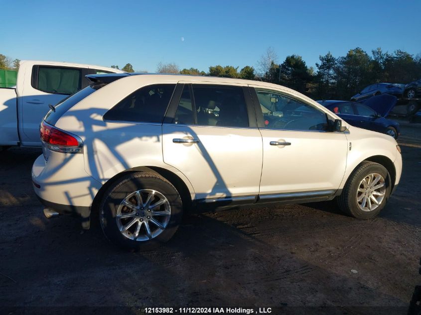 2011 Lincoln Mkx VIN: 2LMDJ8JK6BBJ27057 Lot: 12153982