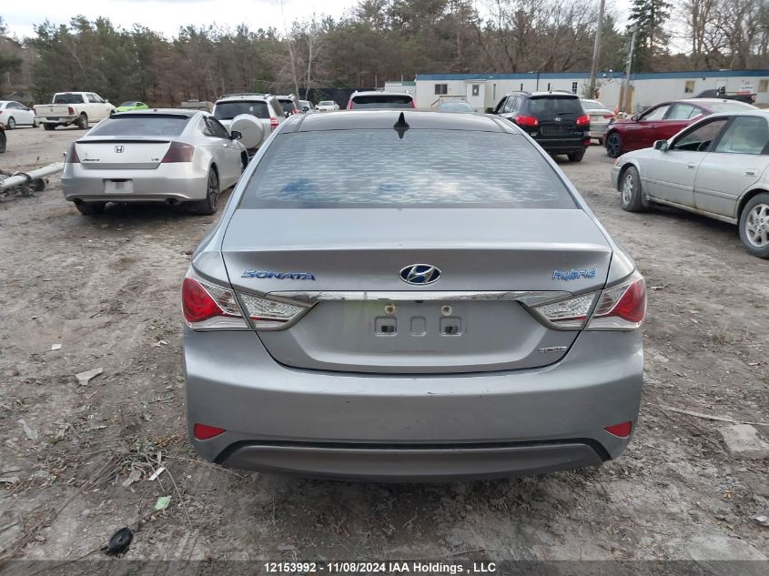 2015 Hyundai Sonata Hybrid Limited VIN: KMHEC4A49FA138575 Lot: 12153992