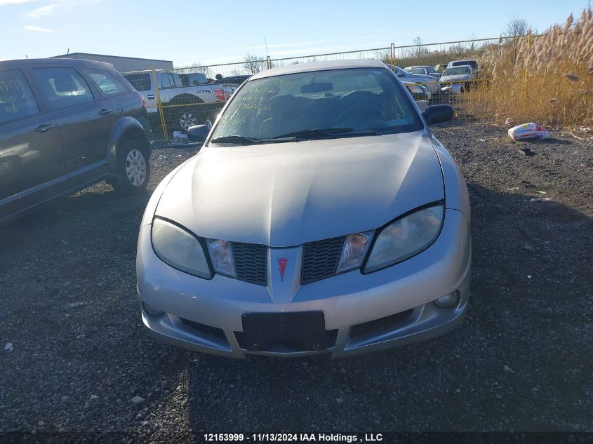 2005 Pontiac Sunfire Sl/Slx VIN: 3G2JB52F75S198223 Lot: 12153999