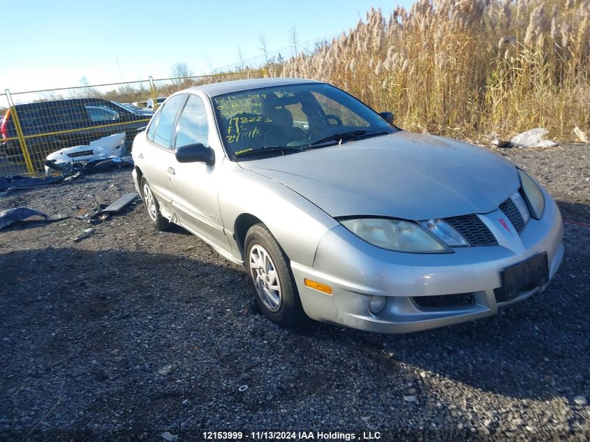 2005 Pontiac Sunfire Sl/Slx VIN: 3G2JB52F75S198223 Lot: 12153999