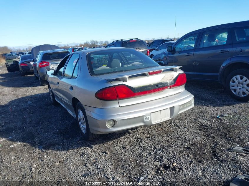 2005 Pontiac Sunfire Sl/Slx VIN: 3G2JB52F75S198223 Lot: 12153999