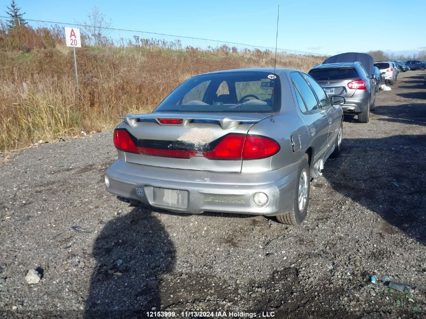 2005 Pontiac Sunfire Sl/Slx VIN: 3G2JB52F75S198223 Lot: 12153999