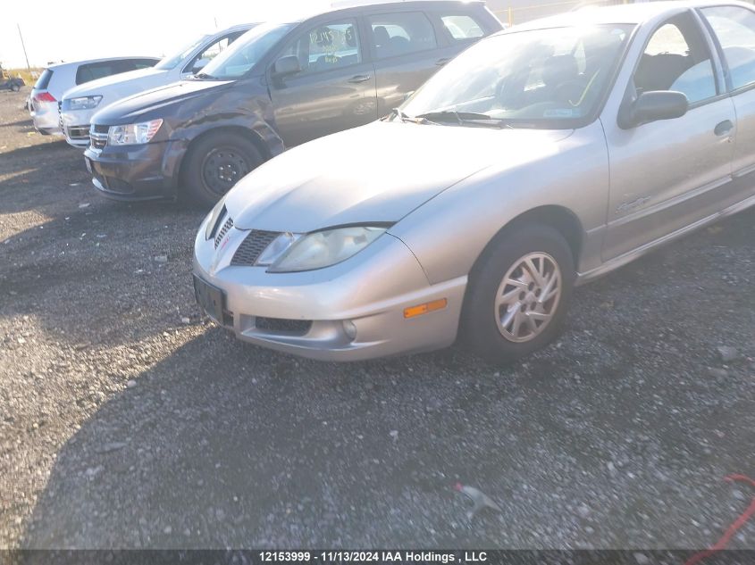 2005 Pontiac Sunfire Sl/Slx VIN: 3G2JB52F75S198223 Lot: 12153999