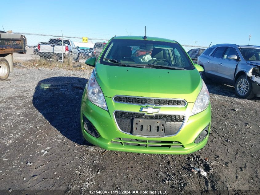 2014 Chevrolet Spark Ls VIN: KL8CB6S99EC528625 Lot: 12154004