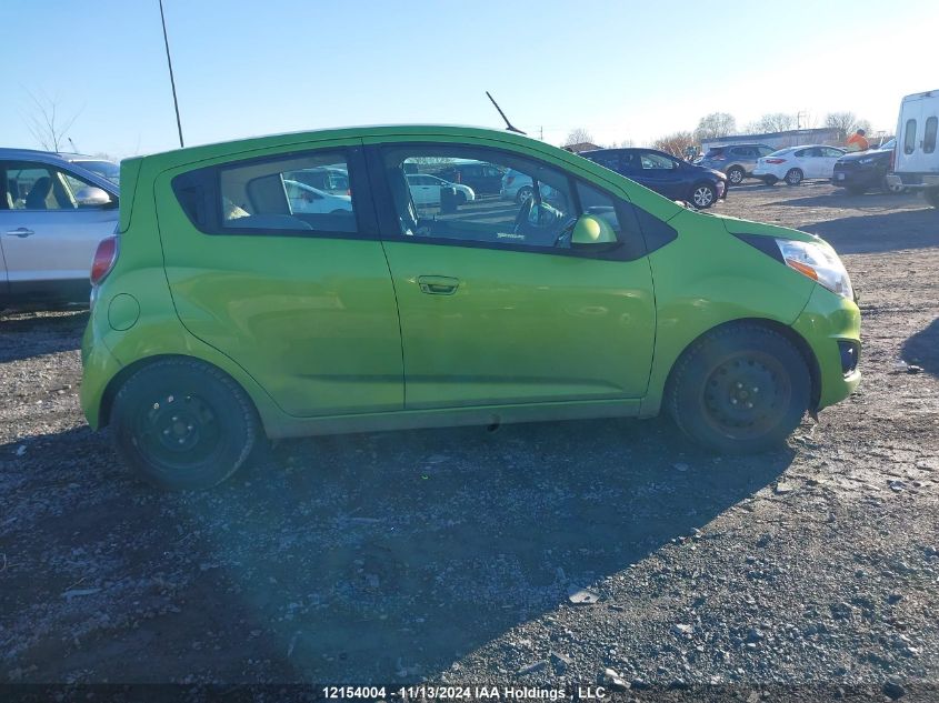 2014 Chevrolet Spark Ls VIN: KL8CB6S99EC528625 Lot: 12154004