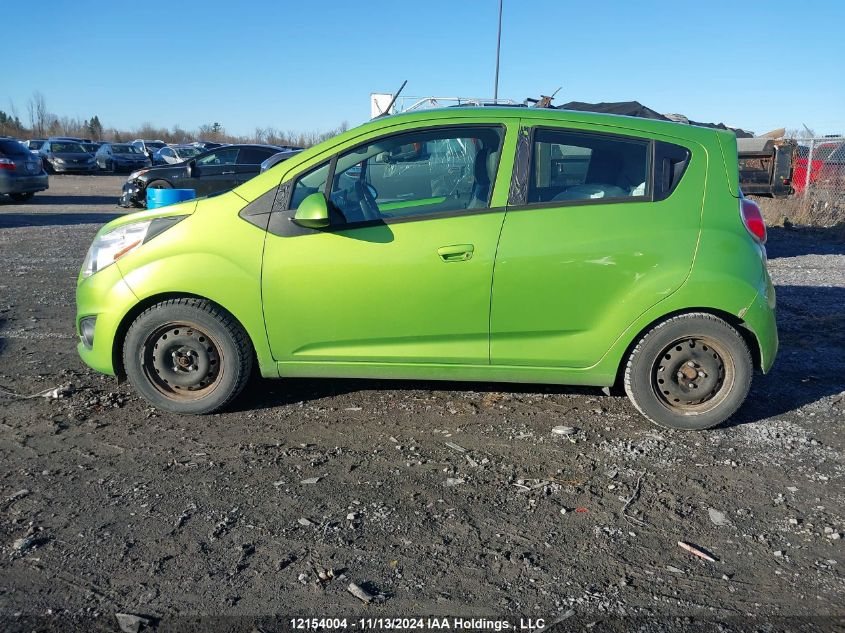 2014 Chevrolet Spark Ls VIN: KL8CB6S99EC528625 Lot: 12154004