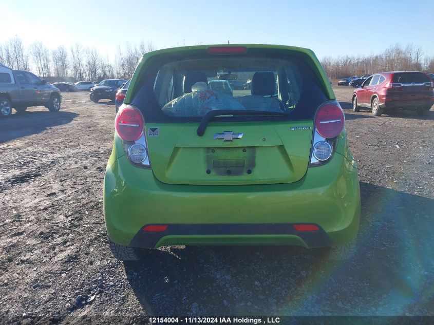 2014 Chevrolet Spark Ls VIN: KL8CB6S99EC528625 Lot: 12154004