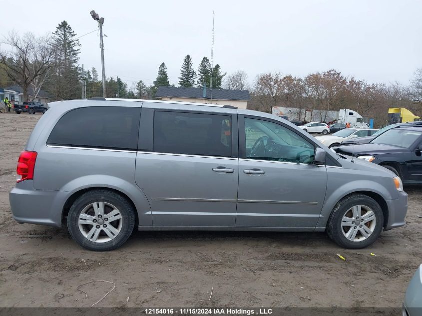 2014 Dodge Grand Caravan Crew VIN: 2C4RDGDG6ER166838 Lot: 12154016