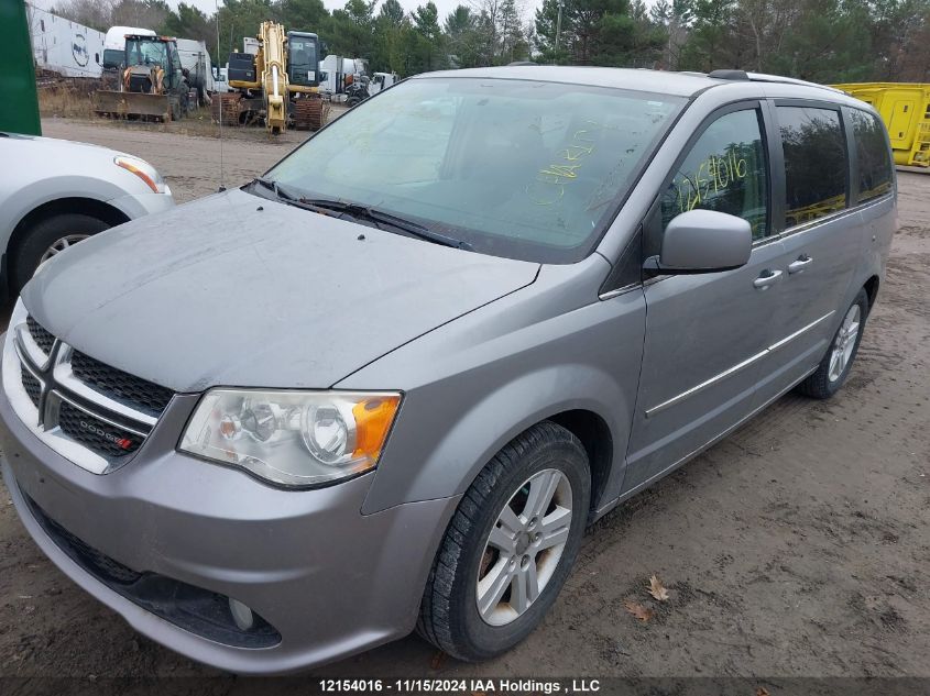 2014 Dodge Grand Caravan Crew VIN: 2C4RDGDG6ER166838 Lot: 12154016