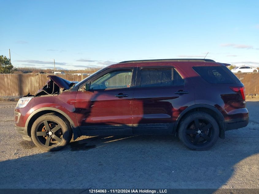 2018 Ford Explorer Sport VIN: 1FM5K8GT0JGB49205 Lot: 12154063