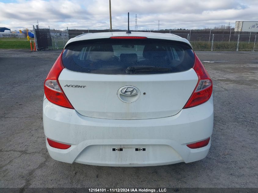 2014 Hyundai Accent Gls/Gs VIN: KMHCT5AE4EU141886 Lot: 12154101